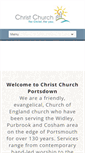 Mobile Screenshot of christchurchportsdown.org